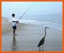 Bill fishing in the surf.  He's the one on your left